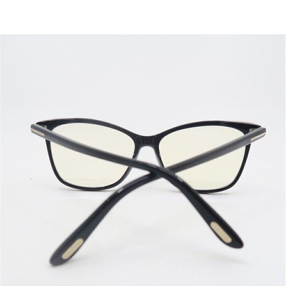 NWT Tom Ford TF 5690 001 55mm Black & Brown Tortoise Eyeglasses - Picture 7 of 10